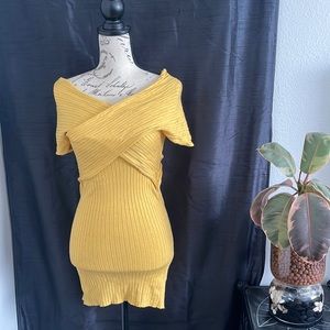 Yellow love culture dress